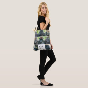 Bolsa Tote Família de Gorilas