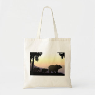 Bolsa Tote Família Grizzly Bear