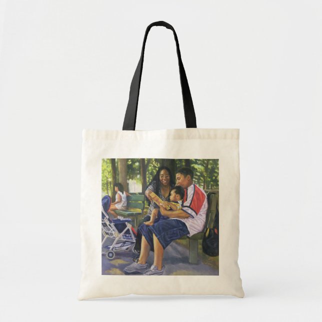Bolsa Tote Família no parque 1999 (Frente)
