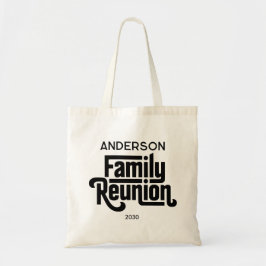 Bolsa Tote Family Reunion Minimalist Black White Classic