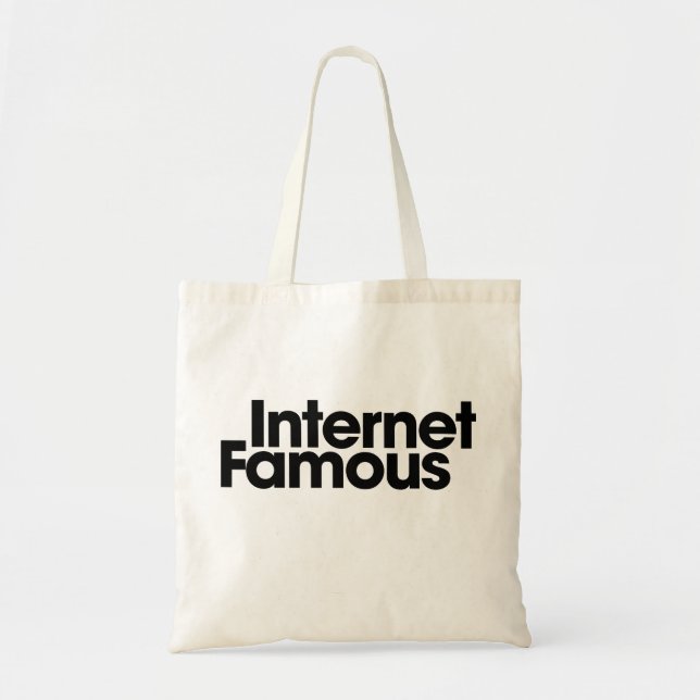 Bolsa Tote Famoso da Internet (Frente)