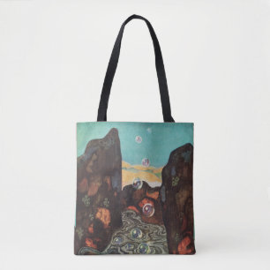 Bolsa Tote Fantasia Art Nouveau Bolhas em Decoração de Canyon