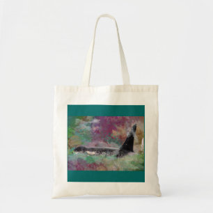 Bolsa Tote Fantasia da nuvem do Orcinus da baleia da orca