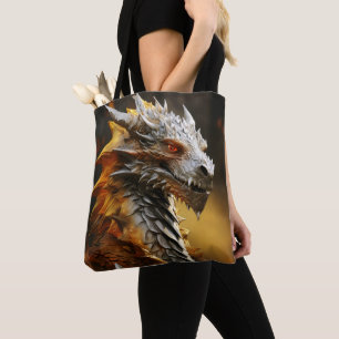 Bolsa Tote Fantasia de Dragão Fera