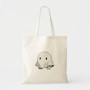Bolsa Tote Fantasia de Tartaruga Fantasma Kawaii para Hallowe
