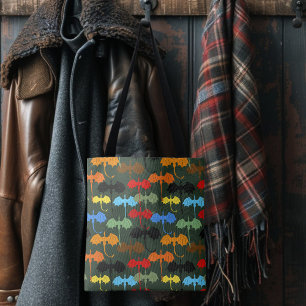 Bolsa Tote Fantasia de Voo Verde Dragões