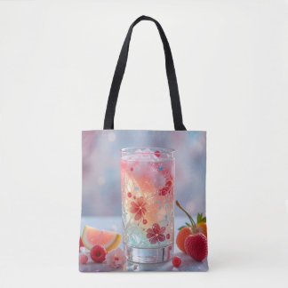 Bolsa Tote Fantasia Floral Refrescante