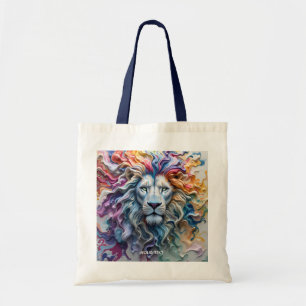 Bolsa Tote Fantasia Leão de Cera Derretida Fofa