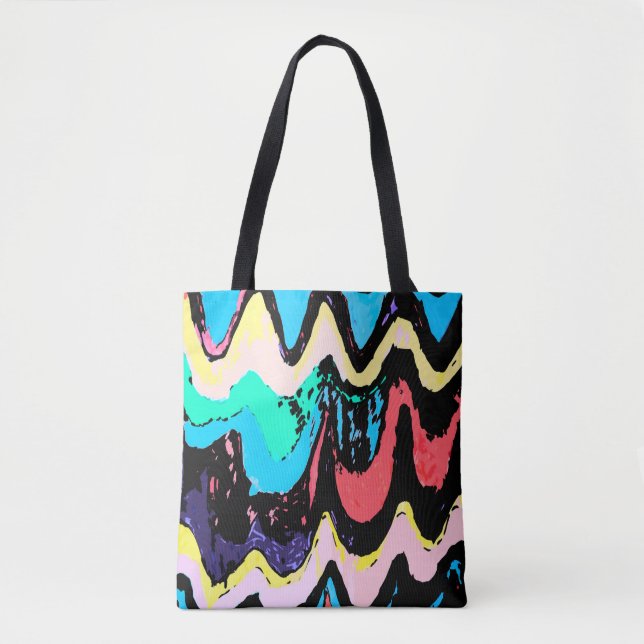 Bolsa Tote Fantasia no mar (Frente)
