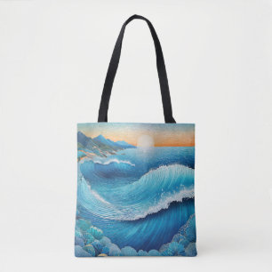 Bolsa Tote Fantasia Waters Seascape