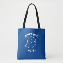 Bolsa Tote Fantasma Bonita Não Boo, Vote! Toque do Ombro