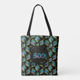 Bolsa Tote Fantasma Chic de Halloween