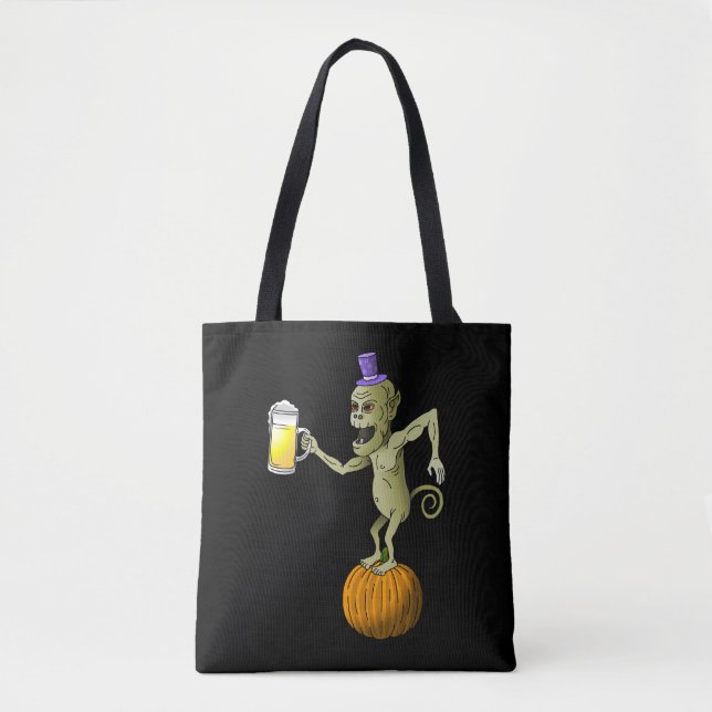 Bolsa Tote Fantasma da Festa de Toast (Frente)