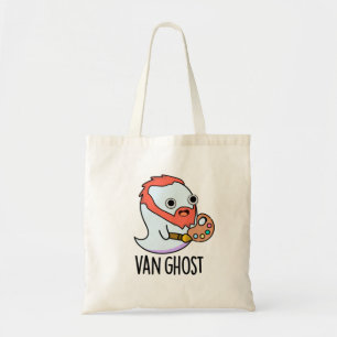 Bolsa Tote Fantasma da Van Artista Divertido Trocadilho de Fa