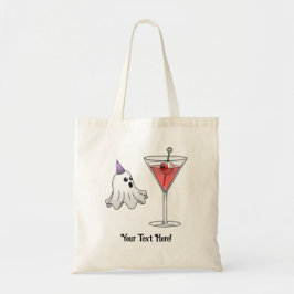 Bolsa Tote Fantasma de Halloween & Coquetel Assustador