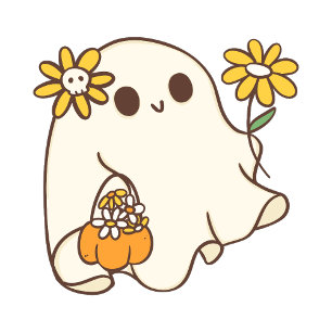 Bolsa Tote Fantasma Feminino de Halloween Fofo
