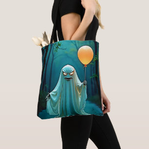 Bolsa Tote Fantasma Spooky com Eerie Balloon