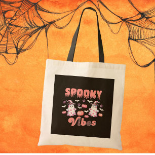 Bolsa Tote Fantasmas bonitos Retro Halloween