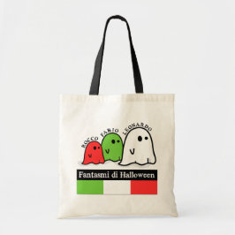 Bolsa Tote Fantasmas do Halloween Italiano, Fantasmi di Hallo