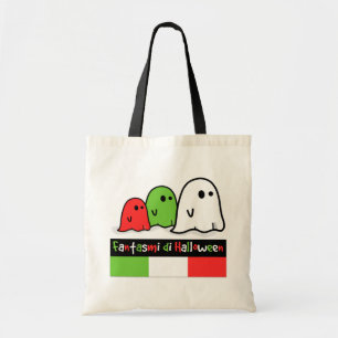 Bolsa Tote Fantasmas do Halloween Italiano, Fantasmi di Hallo