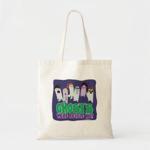 Bolsa Tote Fantasmas eram pessoas para o Slogan de Cartoon do