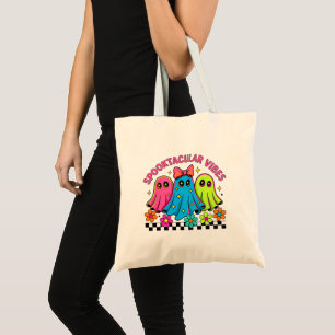 Bolsa Tote fantasmas kawaii