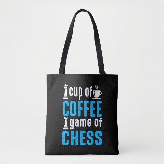 Bolsa Tote Fantástico Jogo De Conselho - Xícara De Café (Frente)