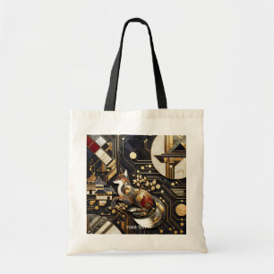Bolsa Tote Fantasy Abstrato Fox Art
