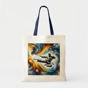 Bolsa Tote Fantasy - Abstrato Karate Drawing