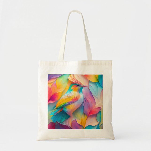 Bolsa Tote Fantasy Birds Silk Bird (Frente)