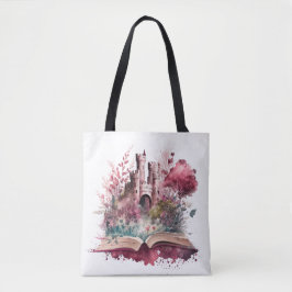 Bolsa Tote Fantasy Book Lover Design