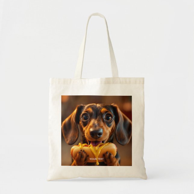 Bolsa Tote Fantasy Cachorro Cachorro Quente (Frente)
