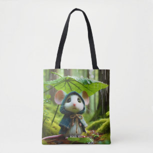 Bolsa Tote Fantasy - Chuva de Rato Pequeno e Bonito