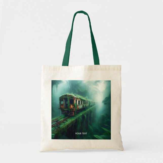 Bolsa Tote Fantasy - Comboio Velho e Bonito (Frente)