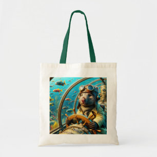 Bolsa Tote Fantasy Cut Wombat Pilot Underwater