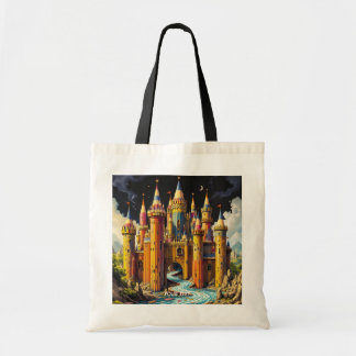 Bolsa Tote Fantasy Cute Castle De Lápis