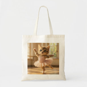 Bolsa Tote Fantasy Cute Kitten Small Ballerina