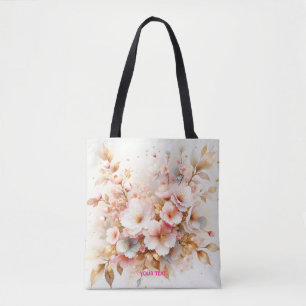 Bolsa Tote Fantasy Cute Pastel Pink Sakura