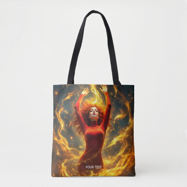 Bolsa Tote Fantasy Cute Red Lay Dire (Frente)