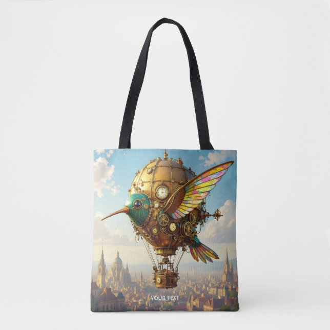 Bolsa Tote Fantasy Cute Steampunk Sky (Frente)