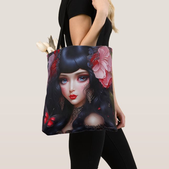 Bolsa Tote Fantasy Flower Fairy Princess (Close Up)