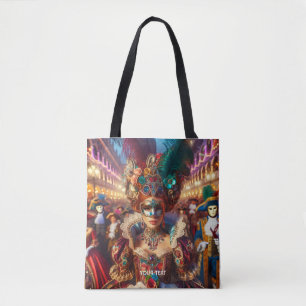 Bolsa Tote Fantasy Fofa Lady Mask Veneice