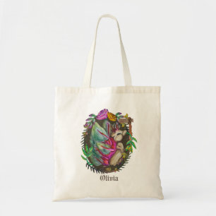 Bolsa Tote Fantasy kohlrabi hedgehog - ouriço bonito