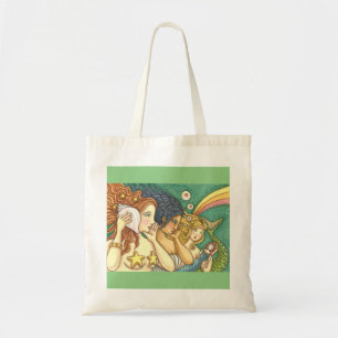 BOLSA TOTE FANTASY MERMAID SISTERHOOD SHARING SECRET WISDOMS