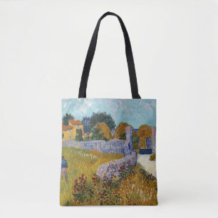 Bolsa Tote Farmhouse in Provence (1888) por Vincent Van Gogh
