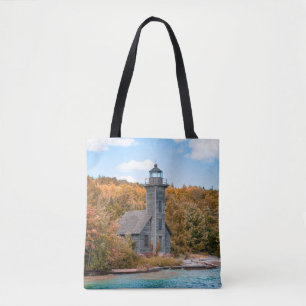 Bolsa Tote Faróis Grand Island East Channel Light