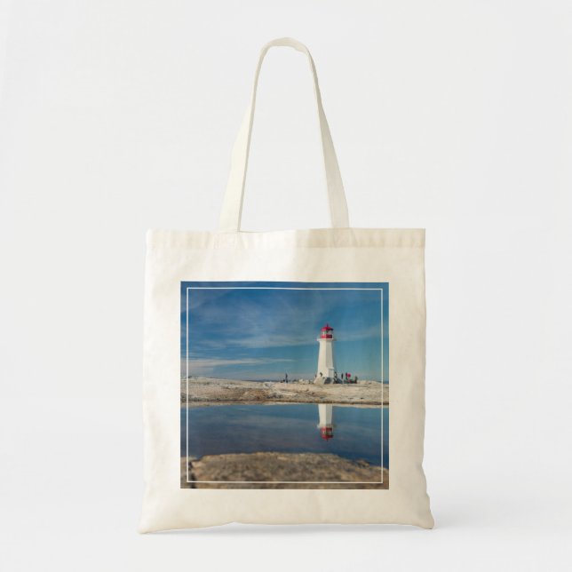 Bolsa Tote Farol | Canadá da angra de Peggy (Frente)