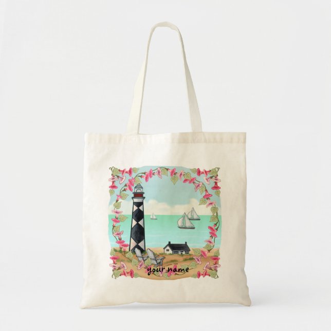 Bolsa Tote Farol Cape Lookout (Frente)