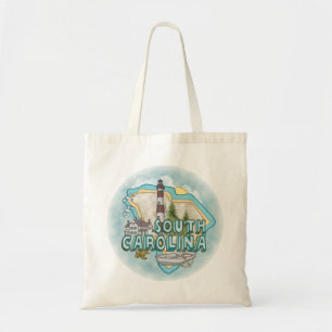 Bolsa Tote Farol da Carolina do Sul
