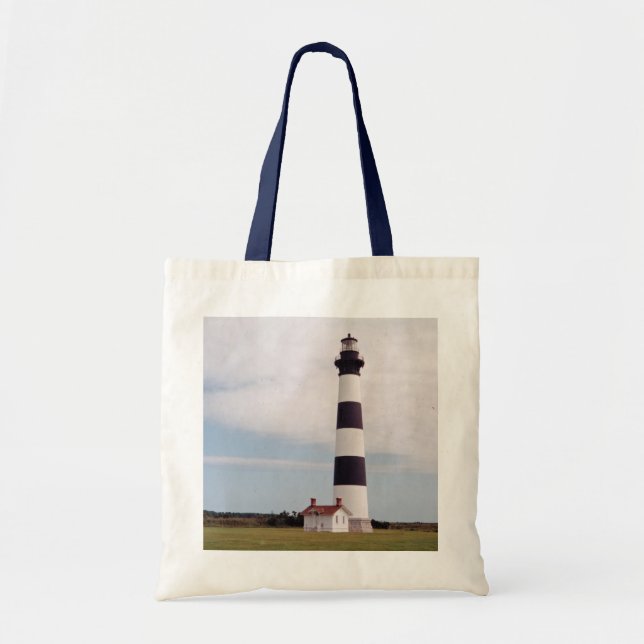 Bolsa Tote Farol de Bodie Island (Frente)